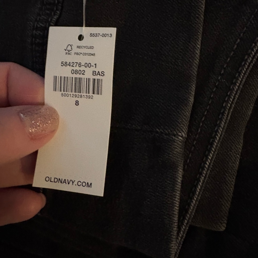Old Navy Dark Charcoal Pants - Picture 2 of 4
